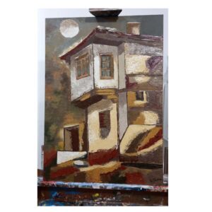 Casa alta, Graciela Correa, alumna y artista de Taller Manduca. Escuela de arte en Maldonado, uruguay