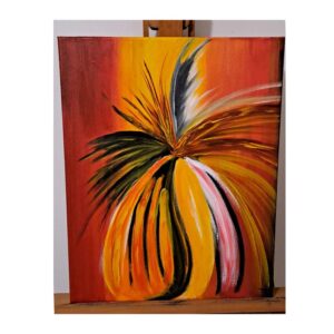 Estallido, acrilico, obras de arte a buen precio. Taller manduca maldonado