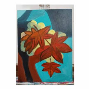 Rossina, alumna de taller manduca, 8 años de edad. Escuela de Arte en Maldonado, Uruguay