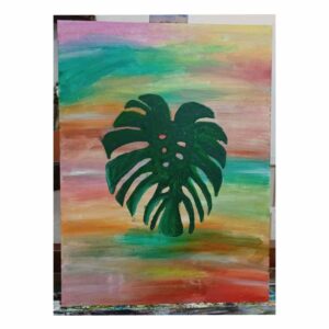 Ema, pequeña alumna de Taller Manduca Maldonado, Punta del Este, Uruguay. Escuela de arte y dibujo