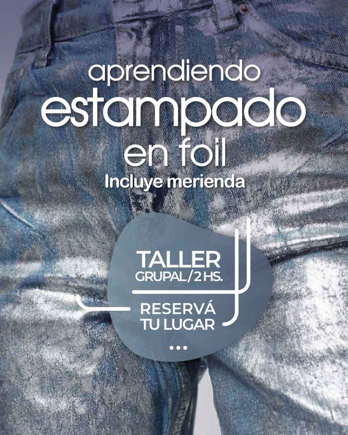 aprende a estampar en foil